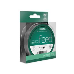 Delphin METHOD FEED monofil zsinór - damil, szürke, 0.25mm, 150m