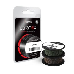 Delphin PARADOX 16X kopásálló fonott előke zsinór, 16 szálas, barna, 60lbs, 10m
