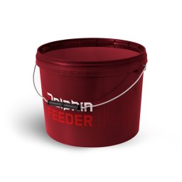 Delphin FEEDER horgász vödör tetővel, 17 liter