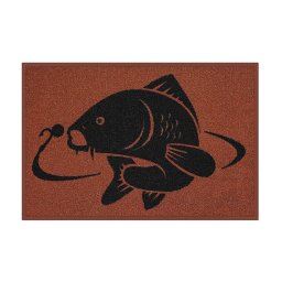 Delphin CARP ponty mintás szőnyeg, 60x40cm