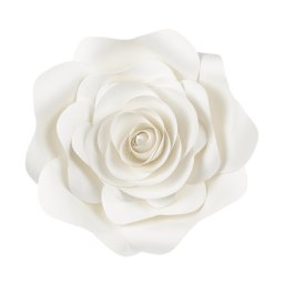 Papír virág háttér, light cream mix, 5 darab