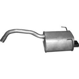Kipufogódob, hátsó, Fiat 500 Cabrio, Hatchback, 1.2, 2007-2010.05
