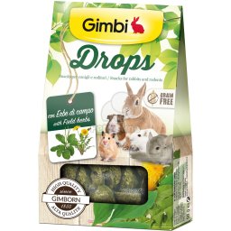Gimbi Drops Snack mezei gyógynövényekkel 50 g