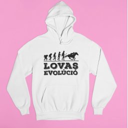 Lovas evolúció pulóver