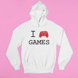 I Love Games pulóver