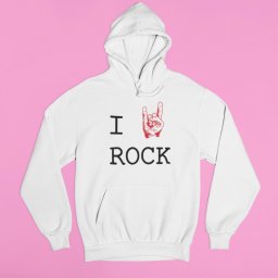 I Love Rock pulóver