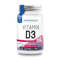 Nutriversum-D3 vitamin- 60 rágótabletta