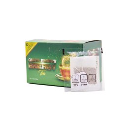 Gentlemen’s Energy Tea – POTENCIANÖVELŐ ÉS IMMUNERŐSÍTŐ Citromos zöld tea 20 db