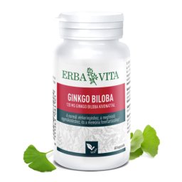 Natur Tanya ErbaVita Mikronizált Ginkgo biloba/Páfrányfenyő tabletta - Minden egyes tablettában 119 mg hatóanyagtartalom 125 db