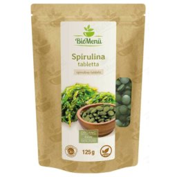 Biomenü bio spirulina tabletta 125 g 250 db