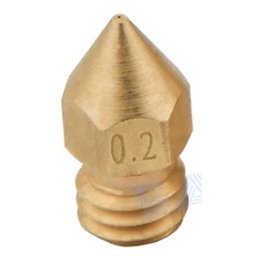 Plusreprap sárgaréz fúvóka 0,2