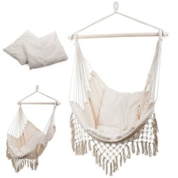 Brazil szék hamak 90x90cm, párnákkal