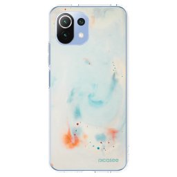 Átlátszó szilikon tok az alábbi mobiltelefonokra Xiaomi Mi 11 Lite - Splash