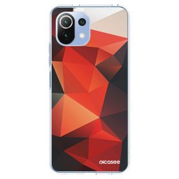 Átlátszó szilikon tok az alábbi mobiltelefonokra Xiaomi Mi 11 Lite - Wallpaper 2