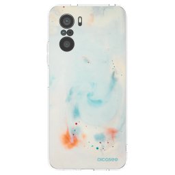 Átlátszó szilikon tok az alábbi mobiltelefonokra Xiaomi Poco F3 - Splash