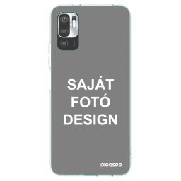 Átlátszó szilikon tok az alábbi mobiltelefonokra Xiaomi Redmi Note 10 5G - Saját fotó/motívum