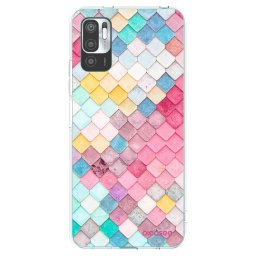 Átlátszó szilikon tok az alábbi mobiltelefonokra Xiaomi Redmi Note 10 5G - Colorful roof