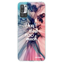 Átlátszó szilikon tok az alábbi mobiltelefonokra Xiaomi Redmi Note 10 5G - Don't think TOO much
