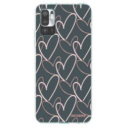 Átlátszó szilikon tok az alábbi mobiltelefonokra Xiaomi Redmi Note 10 5G - Lots of love