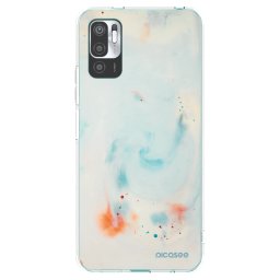 Átlátszó szilikon tok az alábbi mobiltelefonokra Xiaomi Redmi Note 10 5G - Splash