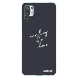 Átlátszó szilikon tok az alábbi mobiltelefonokra Xiaomi Redmi Note 10 5G - Everything is a choice