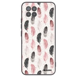 Fekete szilikon tok az alábbi mobiltelefonokra Realme 8 Pro - Feather 2