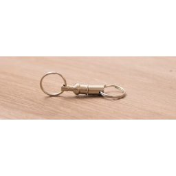 Szétkapcsolható kulcstartó 40 mm (nikkelezett)