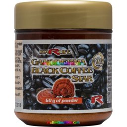 Ganoderma Black Coffee Star, Instant Arabica Kávé 60 g, gyógygombával , nagyon finom - Starlife