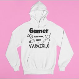 Gamer vagyok, nem varázsló pulóver