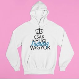 Csak nyugi, fodrász vagyok pulóver