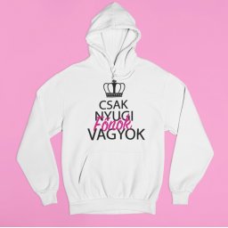 Csak nyugi, főnök vagyok (v2) pulóver