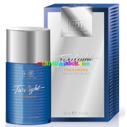 HOT Twilight Man 50 ml, Feromon Parfüm Férfiaknak, Francia parfüm, extra feromonnal, érzéki illattal