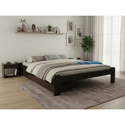 ADA ágy 180x200 cm, diófa Ágyrács: Léces ágyrács, Matrac: Coco Maxi 20 cm matrac