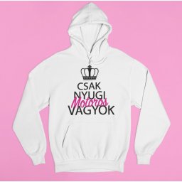 Csak nyugi, motoros vagyok (v2) pulóver