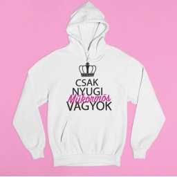 Csak nyugi, műkörmös vagyok pulóver