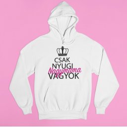 Csak nyugi, nagymama vagyok pulóver