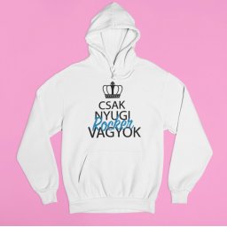 Csak nyugi, rocker vagyok pulóver