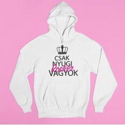 Csak nyugi, rocker vagyok (v2) pulóver