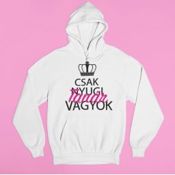 Csak nyugi, tanár vagyok (v2) pulóver