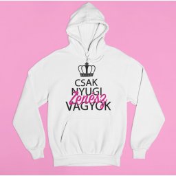 Csak nyugi, zenész vagyok (v2) pulóver