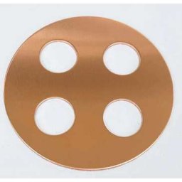 3"-os Vörösréz Lemez 77mm átmérő (3813)