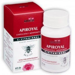Dydex Apiroyal, liofilizált méhpempő C-vitaminnal kapszula - 60db