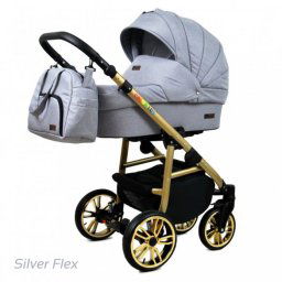 BABY LUX COLORLUX MULTIFUNKCIÓS BABAKOCSI SILVER FLEX
