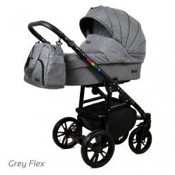 BABY LUX COLORLUX MULTIFUNKCIÓS BABAKOCSI (GREY FLEX)