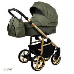 BABY LUX COLORLUX MULTIFUNKCIÓS BABAKOCSI (OLIVE)