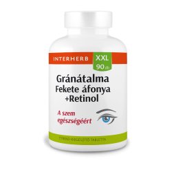 XXL Gránátalma Feketeáfonya+Retinol tabletta 90x
