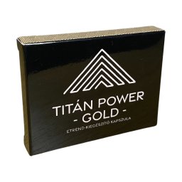 Titán Power Red - 3db kapszula
