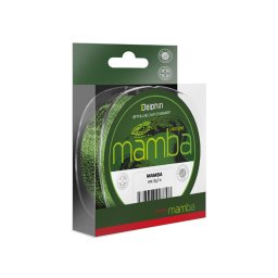 Delphin MAMBA Feeder monofil zsinór - damil, zöld 3D, 0.16mm, 300m