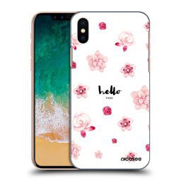 ULTIMATE CASE Apple iPhone X/XS - készülékre - Hello there