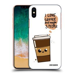 ULTIMATE CASE Apple iPhone X/XS - készülékre - Cute coffee